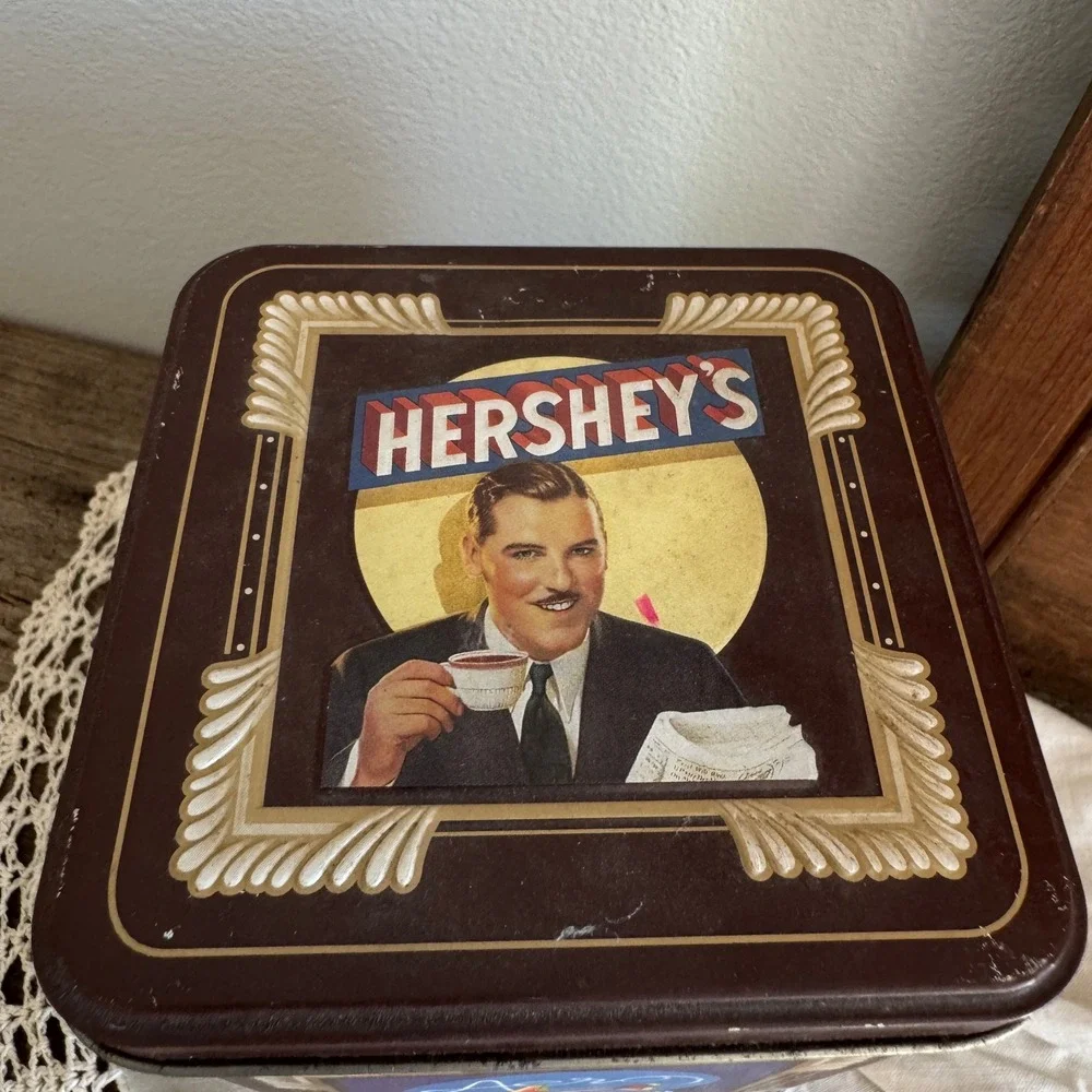 Hershey's Millennium Series Canister #2 Vintage 1920s 1930s Advertising Tin 1997